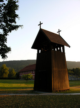 270_Stabkirche Heddal_Glockenturm